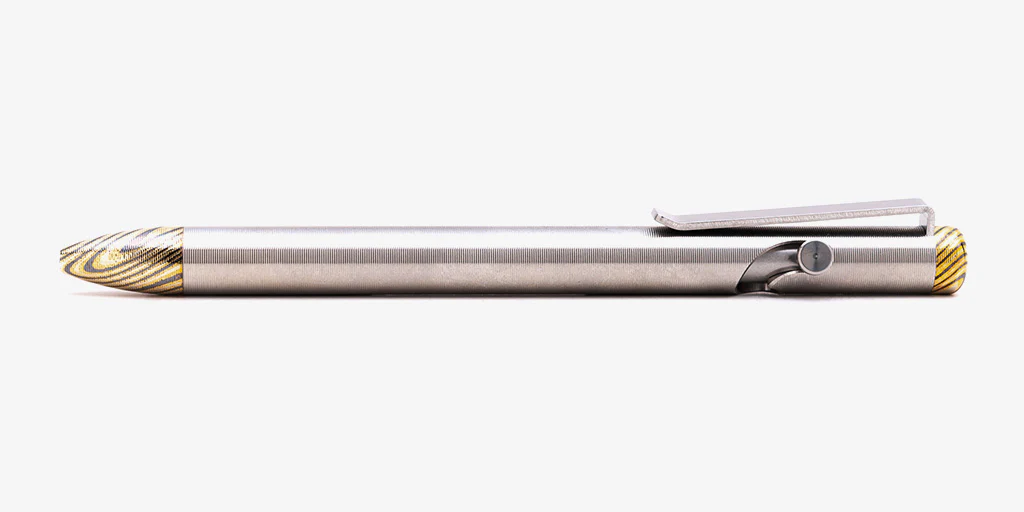 Mokume Gane Bolt Action Pen - Image 8